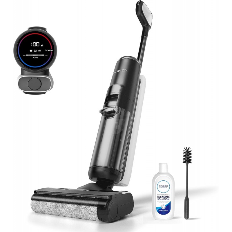 Floor One S5 Smart Cordless Wet and Dry Vacuum Cleaner for Hard Floors, Digital Display, Long Battery Life