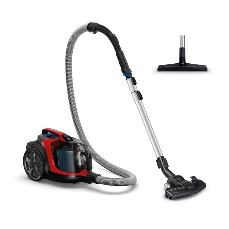 PHILIPS FC9729/09 PowerPro Expert Bagless Cylinder Vacuum Cleaner - 900W - TriActive Brush - Allergy Filter