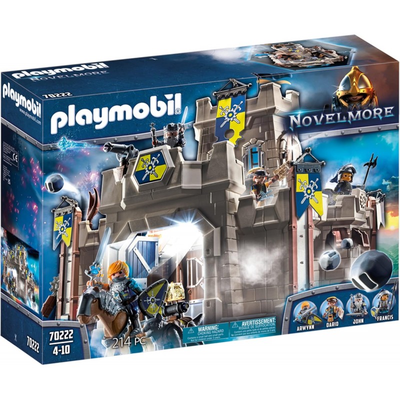 PLAYMOBIL 70222 Ciudadela de los Caballeros de Novelmore - Aventura de Caballeros