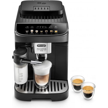 Machine à Café Grain De'Longhi Magnifica Evo ECAM292.81.B, Machine Expresso et Cappucino, 1.8L, 1450W, Noir [Exclusif Amazon]